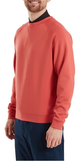FootJoy Crew Neck Herren Sweatshirt, nantucket red