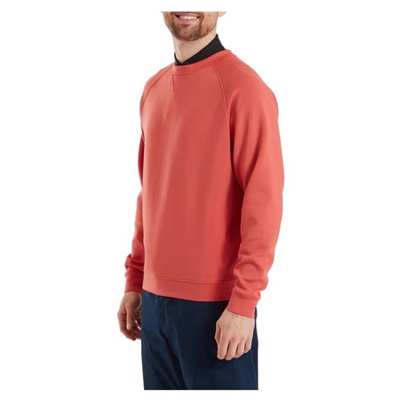 FootJoy Crew Neck Herren Sweatshirt, nantucket red