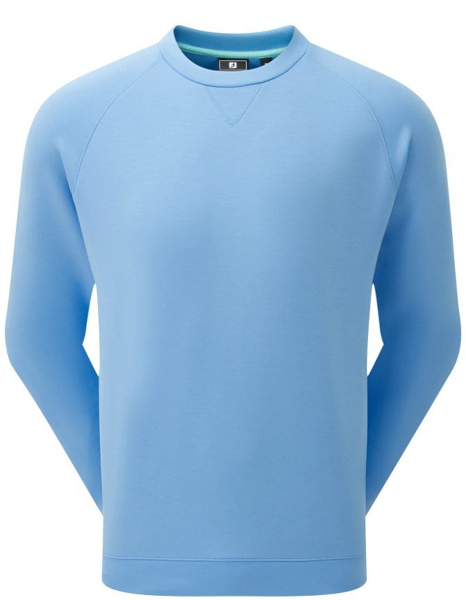FootJoy Crew Neck Herren Sweatshirt, blue reef