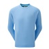 FootJoy Crew Neck Herren Sweatshirt, blue reef