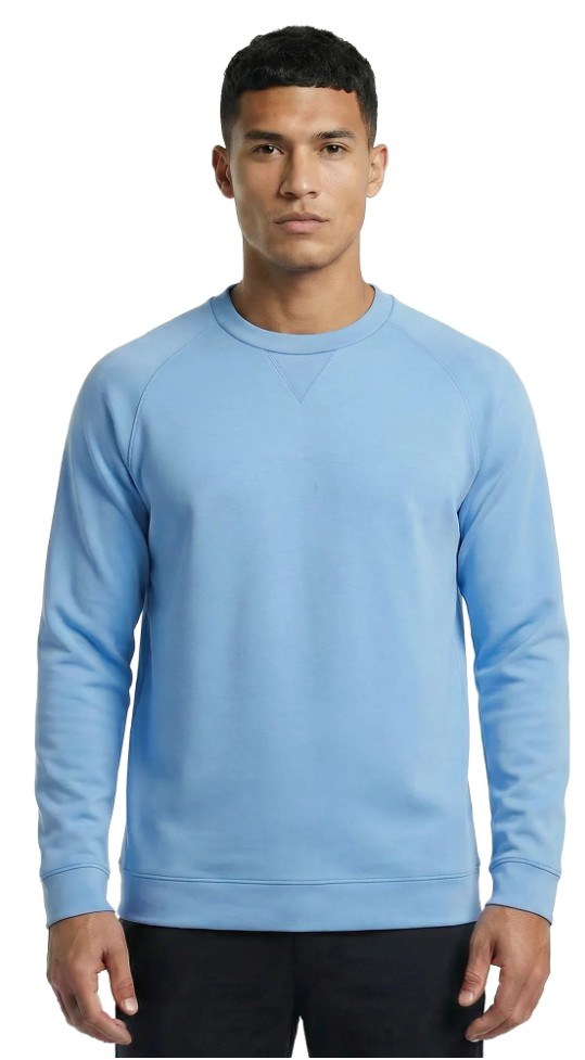 FootJoy Crew Neck Herren Sweatshirt, blue reef