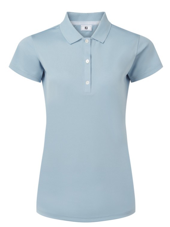 FootJoy Stretch Pique Solid Damen Poloshirt, chambray