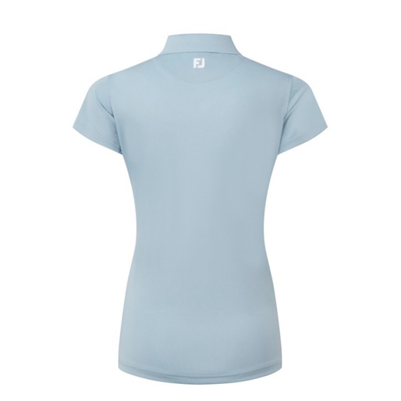 FootJoy Stretch Pique Solid Damen Poloshirt, chambray