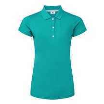 FootJoy Stretch Pique Solid Damen Poloshirt, tile blue