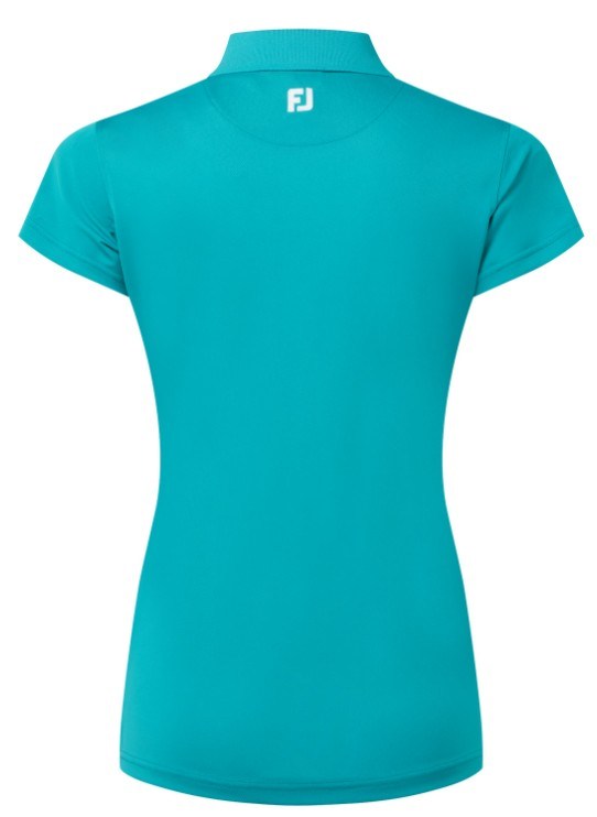 FootJoy Stretch Pique Solid Damen Poloshirt, tile blue