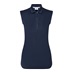 FootJoy Sleeveless Lisle Damen Poloshirt, dunkelblau