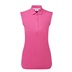 FootJoy Sleeveless Lisle Damen Poloshirt, hot pink
