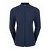 FootJoy Full-Zip Rib Midlayer Damen Sweatshirt, dunkelblau