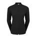FootJoy Full-Zip Rib Midlayer Damen Sweatshirt, schwarz