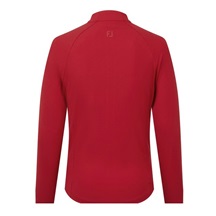 FootJoy Full-Zip Rib Midlayer Damen Sweatshirt, rot