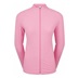 FootJoy Full-Zip Rib Midlayer Damen Sweatshirt, rosa