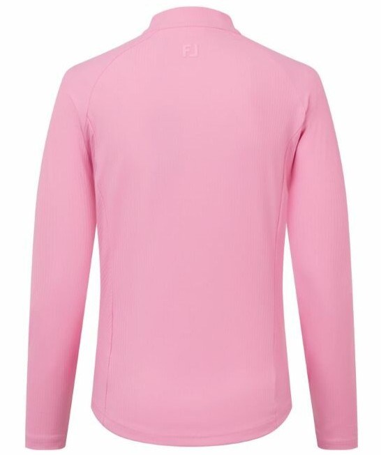 FootJoy Full-Zip Rib Midlayer Damen Sweatshirt, rosa