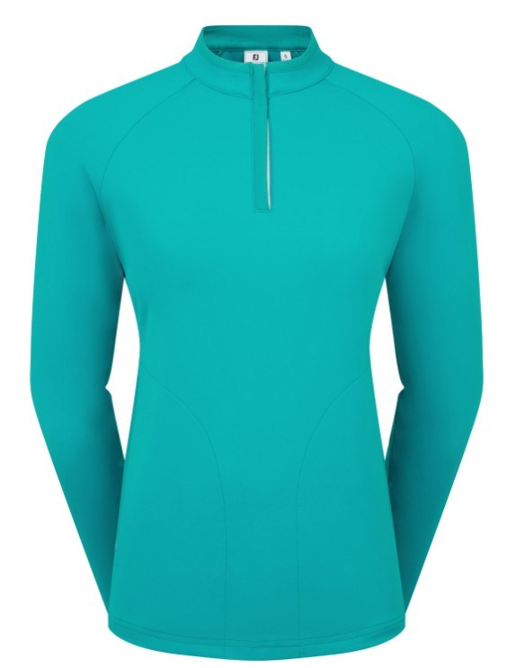 FootJoy Half-Zip Midlayer Damen Sweatshirt, tite blue