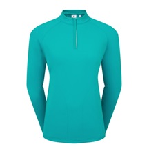 FootJoy Half-Zip Midlayer Damen Sweatshirt, tite blue