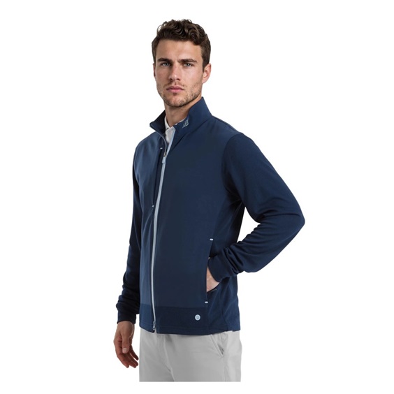 FootJoy Tempo Hybrid Full-Zip Herrenjacke, dunkelblau