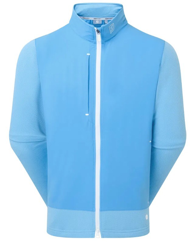 FootJoy Tempo Hybrid Full-Zip Herrenjacke, blue reef/deep reef