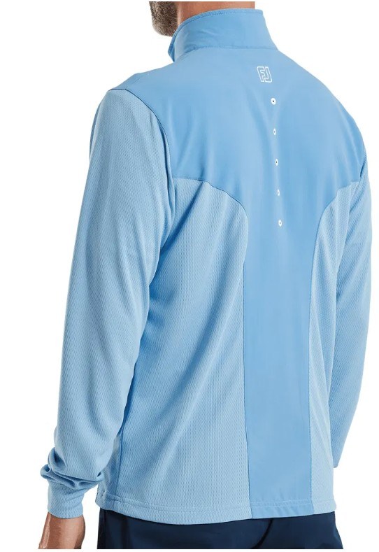 FootJoy Tempo Hybrid Full-Zip Herrenjacke, blue reef/deep reef