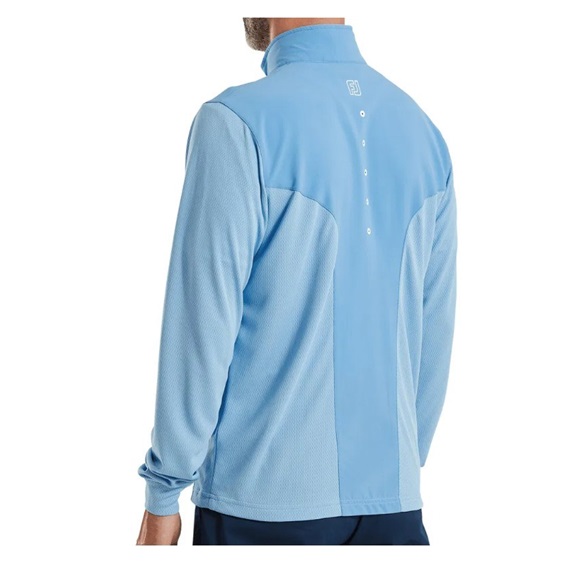 FootJoy Tempo Hybrid Full-Zip Herrenjacke, blue reef/deep reef