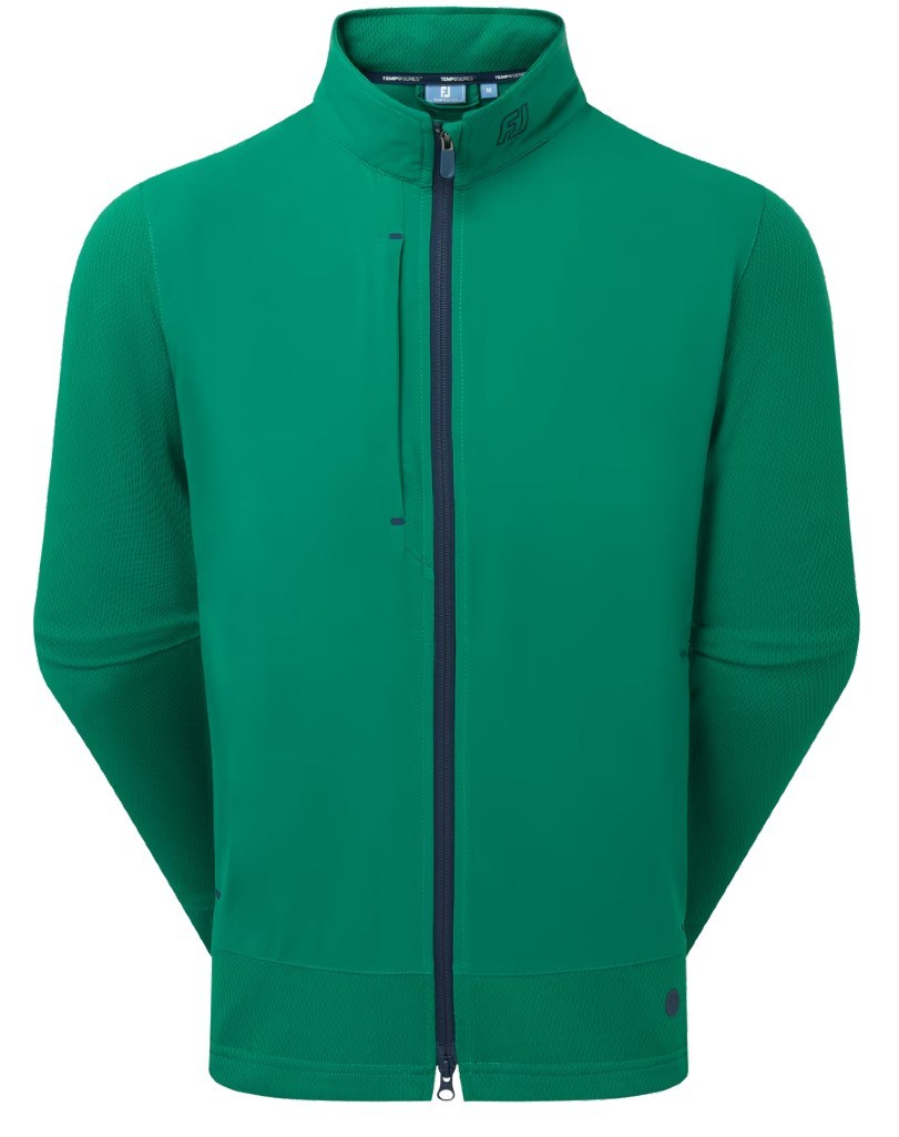 FootJoy Tempo Hybrid Full-Zip Herrenjacke, grün