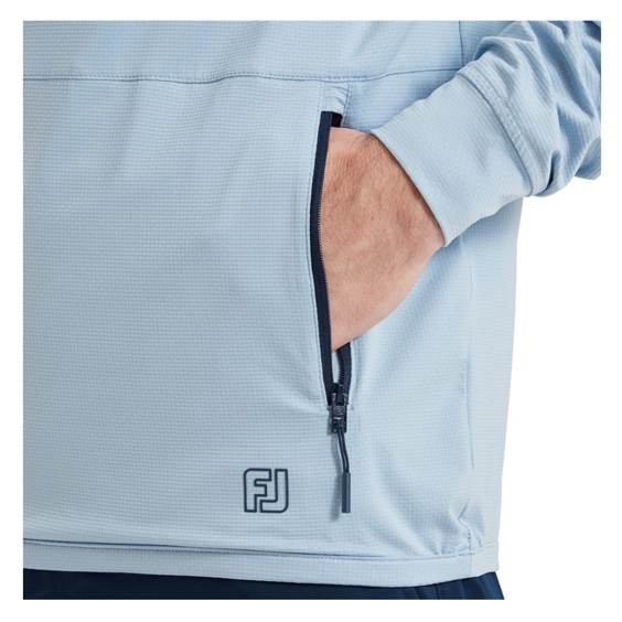 FootJoy TempoSeries Hoodie Herren Sweatshirt, blue ocean