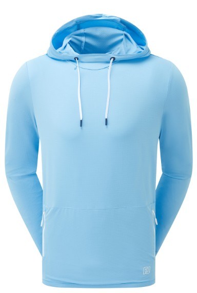 FootJoy TempoSeries Hoodie Herren Sweatshirt, blue reef