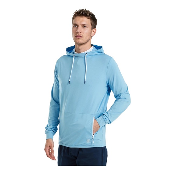 FootJoy TempoSeries Hoodie Herren Sweatshirt, blue reef