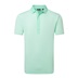 FootJoy Feeder Stripe Pique Herren Poloshirt, sea glass