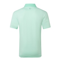 FootJoy Feeder Stripe Pique Herren Poloshirt, sea glass