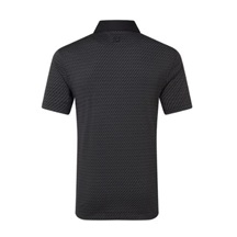 FootJoy Star Geo Jacquard Herren Poloshirt, schwarz