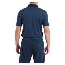 FootJoy Star Geo Jacquard Herren Poloshirt, dunkelblau