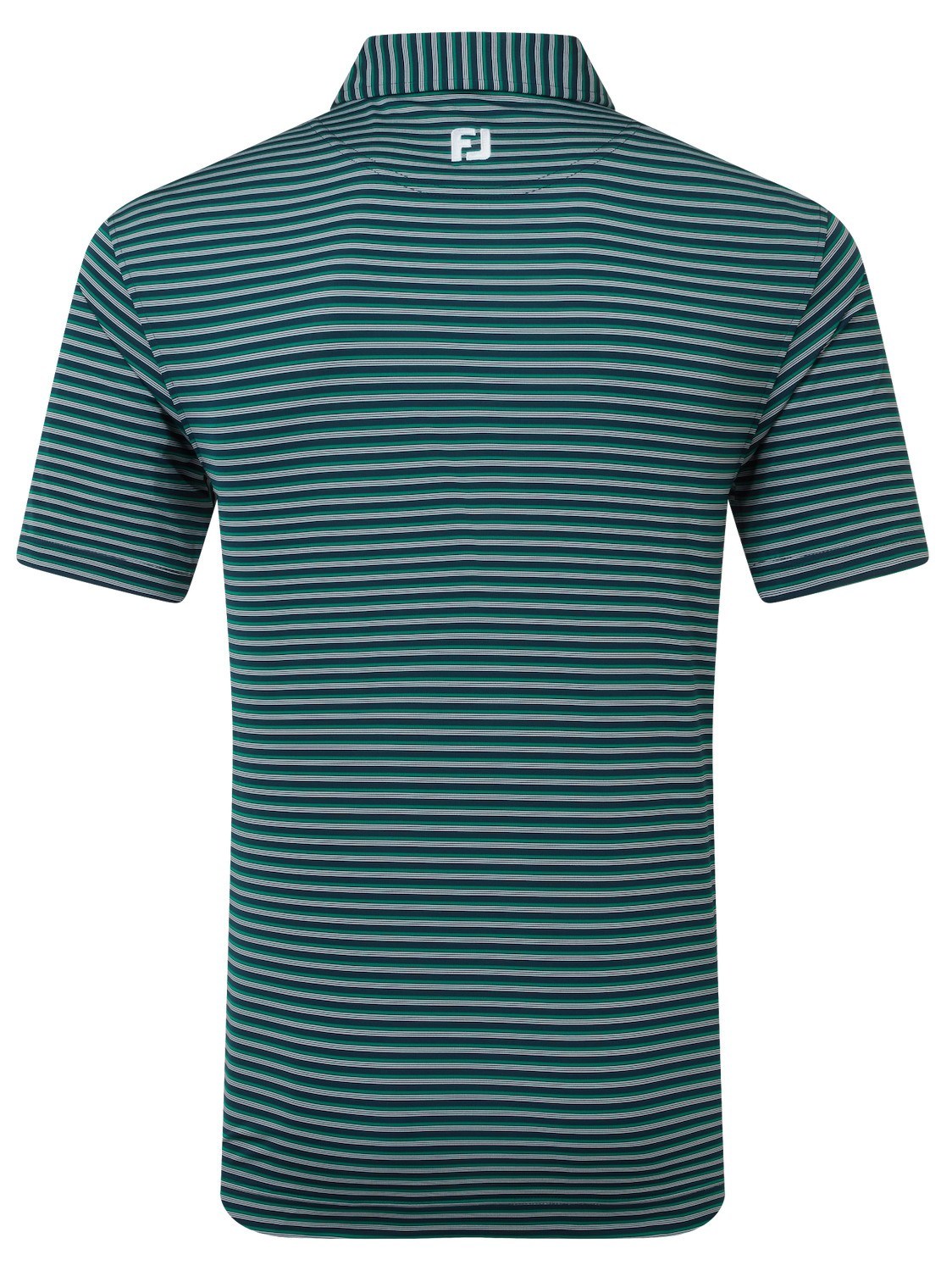 FootJoy Shadow Stripe Lisle Herren Poloshirt, dunkelblau