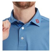 FootJoy Stretch Pique Solid Herren Poloshirt, coastal blue
