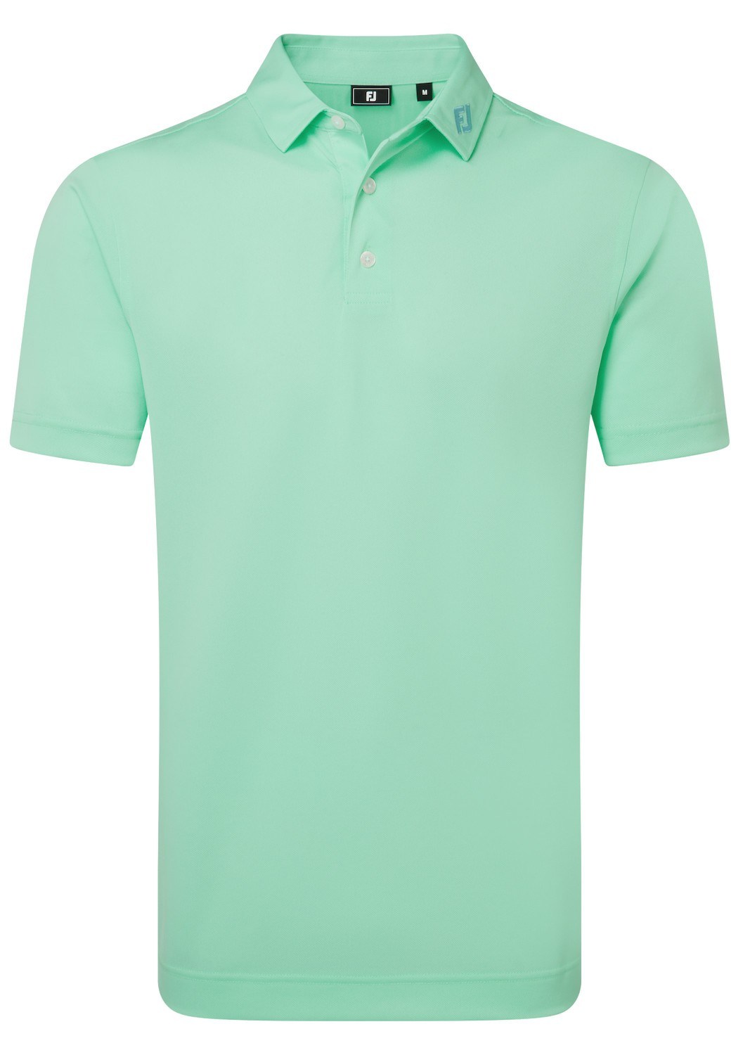 FootJoy Stretch Pique Solid Herren Poloshirt, sea glass