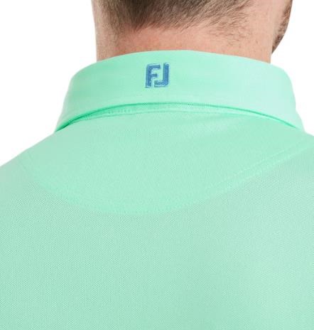 FootJoy Stretch Pique Solid Herren Poloshirt, sea glass