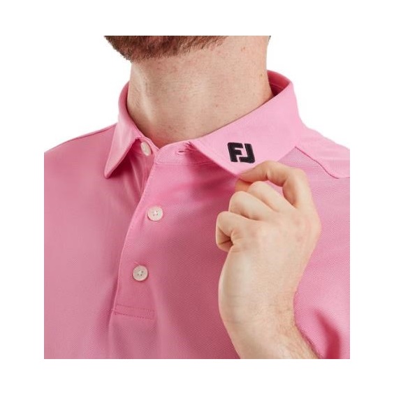 FootJoy Stretch Pique Solid Herren Poloshirt, pink pop