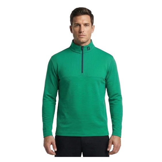 FootJoy Angled Ottoman Chill-Out Herren Sweatshirt, grün