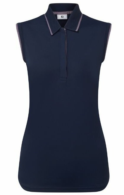 FootJoy Sleeveless Damen Poloshirt, dunkelblau