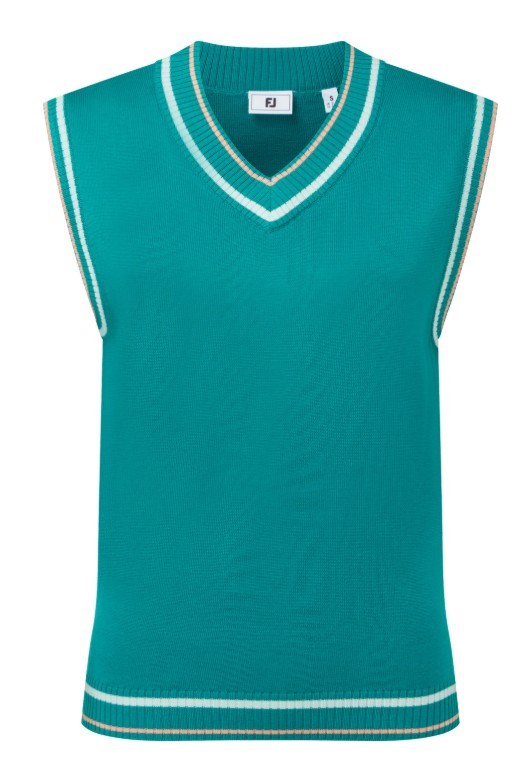 FootJoy Sweater Tank Damen Weste, tile blue