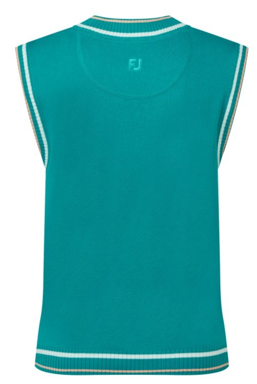 FootJoy Sweater Tank Damen Weste, tile blue