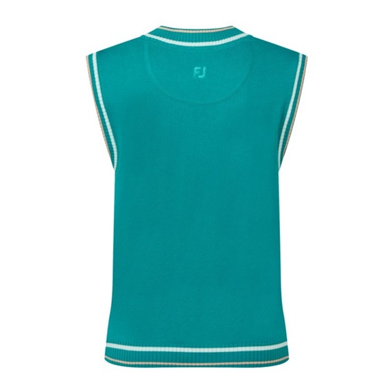 FootJoy Sweater Tank Damen Weste, tile blue