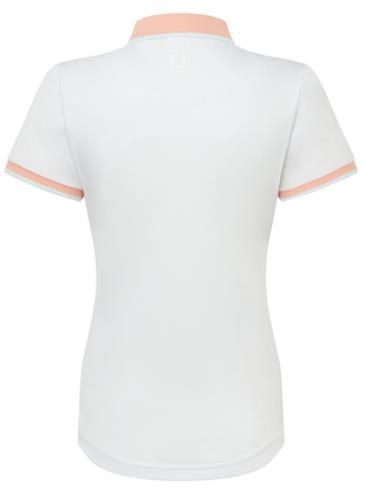 FootJoy Cap Sleeve Damen Poloshirt, weiss