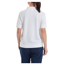 FootJoy Texture Knit Herren Poloshirt, weiss