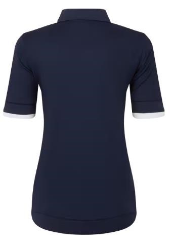 FootJoy Texture Knit Damen Poloshirt, dunkelblau
