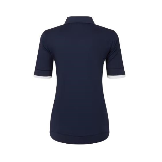 FootJoy Texture Knit Damen Poloshirt, dunkelblau