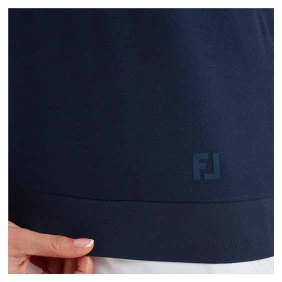 FootJoy Texture Knit Damen Poloshirt, dunkelblau