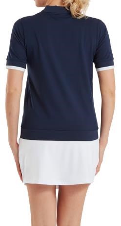 FootJoy Texture Knit Damen Poloshirt, dunkelblau