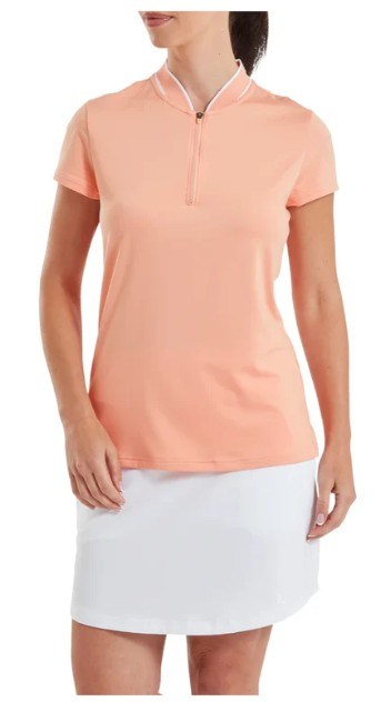 FootJoy Zip Blade Damen Poloshirt, desert peach