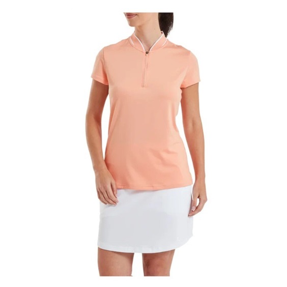 FootJoy Zip Blade Damen Poloshirt, desert peach