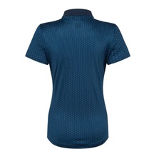 FootJoy Zip Blade Damen Poloshirt, tonal tile navy print