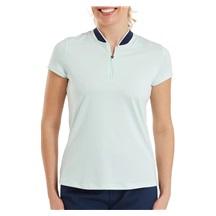 FootJoy Zip Blade Damen Poloshirt, glacial blue